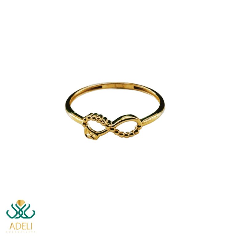 انگشتر طلا بی نهایت کد 14668